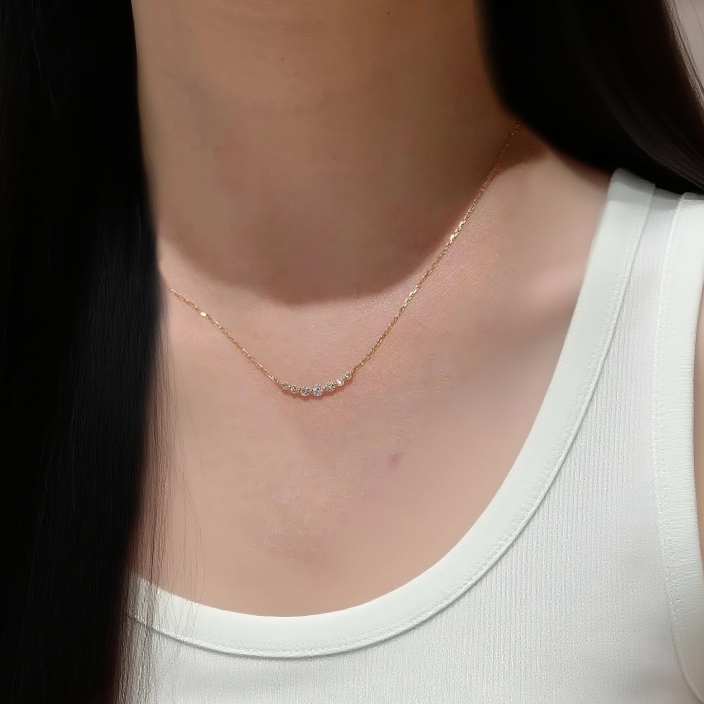 Clairon Bar Necklace